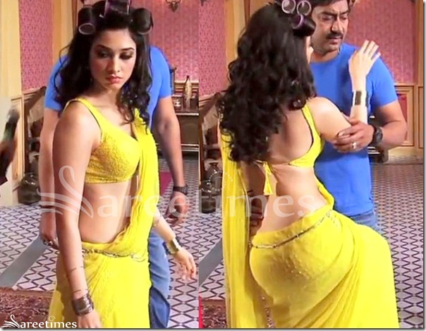 Tamanna_Yellow_Saree