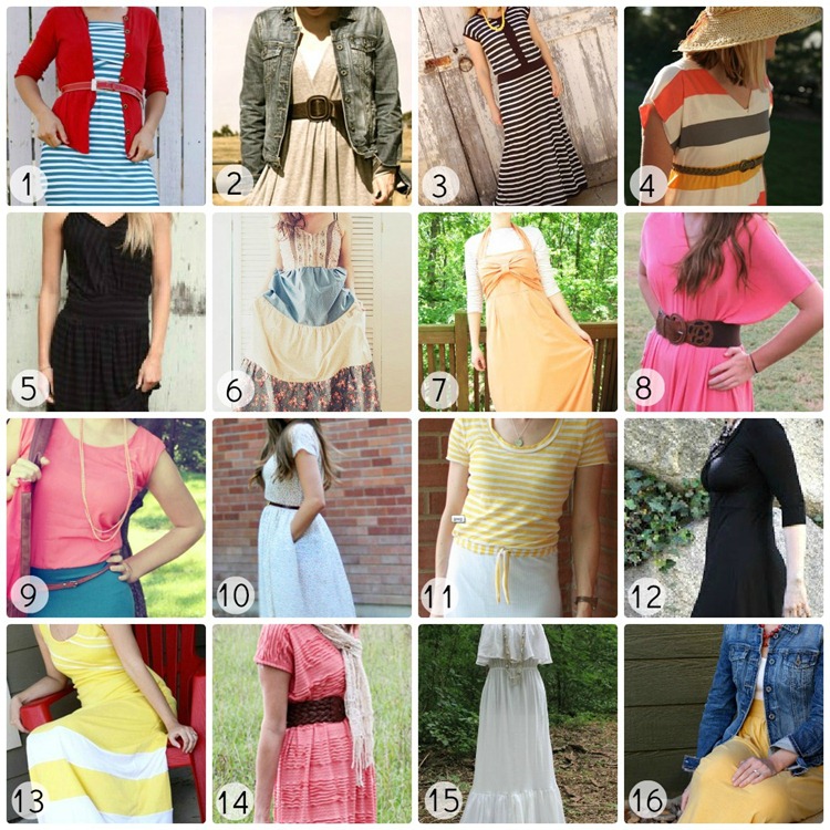16 Beautiful DIY Maxi Dresses