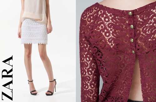 blusa_falda_guipur_zara blusa_falda_guipur_zara