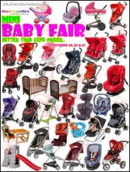 Baby HyperStore Mini Baby Fair Sale 2013 Singapore Deals Offer Shopping EverydayOnSales
