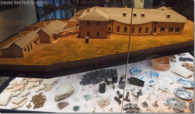 model of back of first government house before demoliton model of back of first government house before demoliton