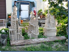 6405 Texas, South Padre Island - 'The Wizard's Roost' sand sculpture on Laguna Blvd 6405 Texas, South Padre Island - 'The Wizard's Roost' sand sculpture on Laguna Blvd