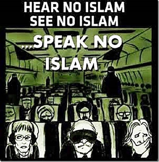Hear No, See No, Speak No -- Islam Hear No, See No, Speak No -- Islam