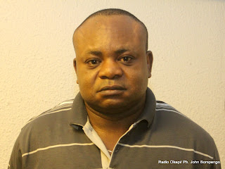 Tshivis Tshivuadi, secrétaire général de Jed. Radio Okapi/ Ph. John Bompengo