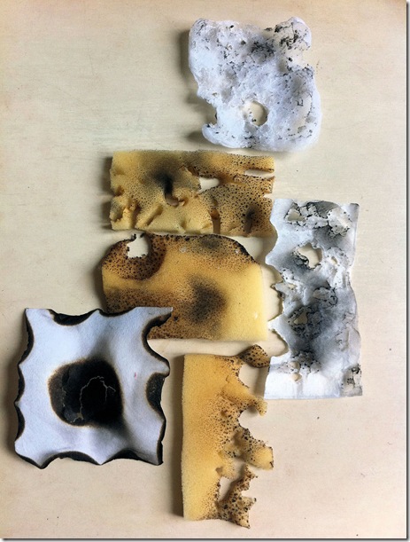 Man made burnt holes Man made burnt holes