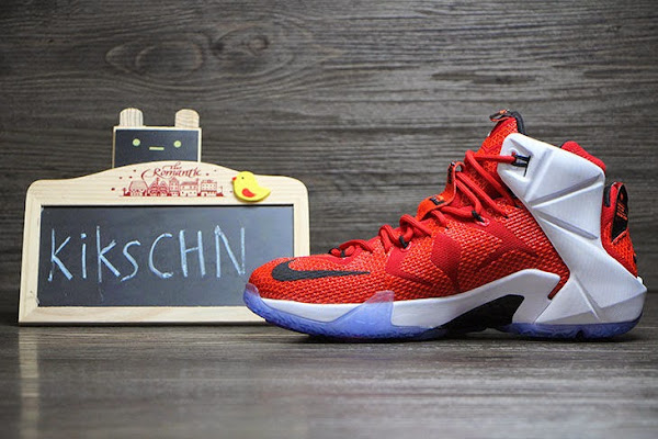 Upcoming Nike LeBron XII 12 Red  White 8220Lion Heart8221