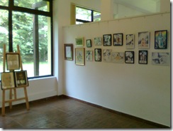 Desene expuse la salonul de grafica din Herastrau pavilionul B Desene expuse la salonul de grafica din Herastrau pavilionul B