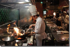 Not a hands off executive. Chef Liang