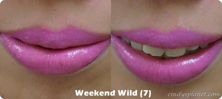 collection lip crayon Weekend Wild review collection lip crayon Weekend Wild review