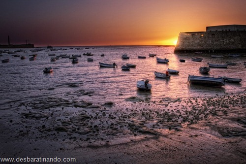 Sonnenuntergang in Cadiz