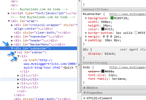 Chrome Developer settings Chrome Developer settings