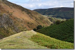 Rocky spur above the hollow