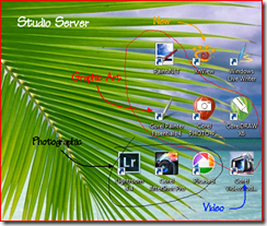 Studio Desktop screen