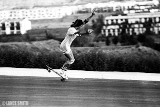 Torger doing a high speed nose wheelie