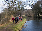 Walking along the canal