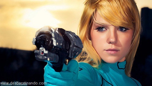 Mashup Metroid Star Wars samus cosplay blonde  (2)