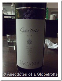 Gran Tinto wine