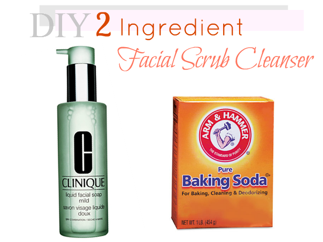 Diy 2 ingredient facial scrub cleanser