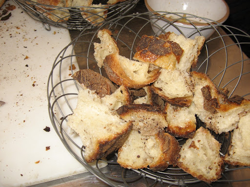 Jim Lahey's crusty Sullivan Street Bakery bread.