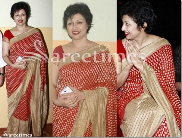 Gauthami_Red_Silk_Saree