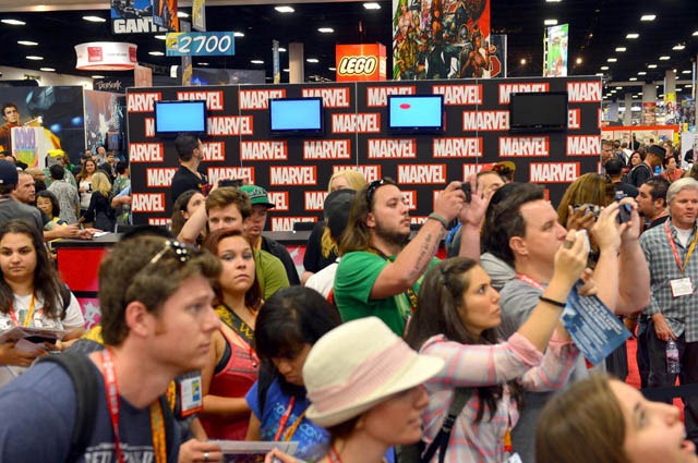 SAN DIEGO, CA - JULY 12:  A general view of atmosphere with Disney is seen during Comic-Con International 2012 at San Diego Convention Center on July 12, 2012 in San Diego, California.  (Photo by Alberto E. Rodriguez/WireImage)