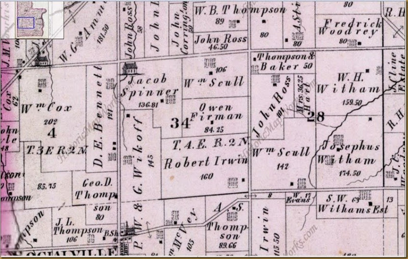 Robert Irwin property in Deerfield Twp, OH Robert Irwin property in Deerfield Twp, OH