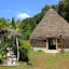 Traditional Melanesian Hut and Prayer Shrine - Lifou, New Caledonia