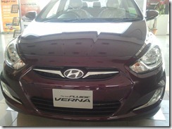 Hyundai Fuidic Verna front