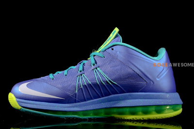 First Look at Nike Air Max LeBron X Low Summit Lake Hornets nike lebron 10 low gr blue green 1 04 First Look at Nike Air Max LeBron X Low Summit Lake Hornets