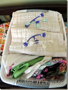 Cloth Diapering - Newborn Container