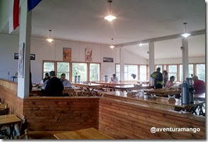 Refúgio Torre Central - Área do restaurante Refúgio Torre Central - Área do restaurante