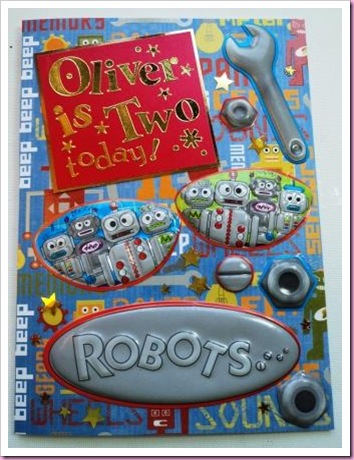 Robot Card 