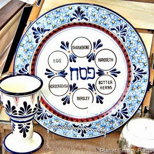 A Seder Plate A Seder Plate