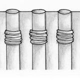 ruched cartridge pleats
