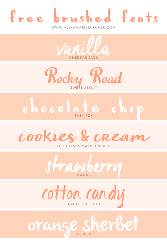 free brushed fonts www.alexamariezurcher.com free brushed fonts www.alexamariezurcher.com