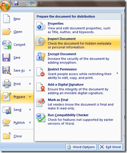 How To Remove Sensitive or Personal Information From Word Document