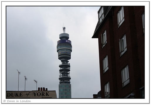 The BT Tower and the Duke of York