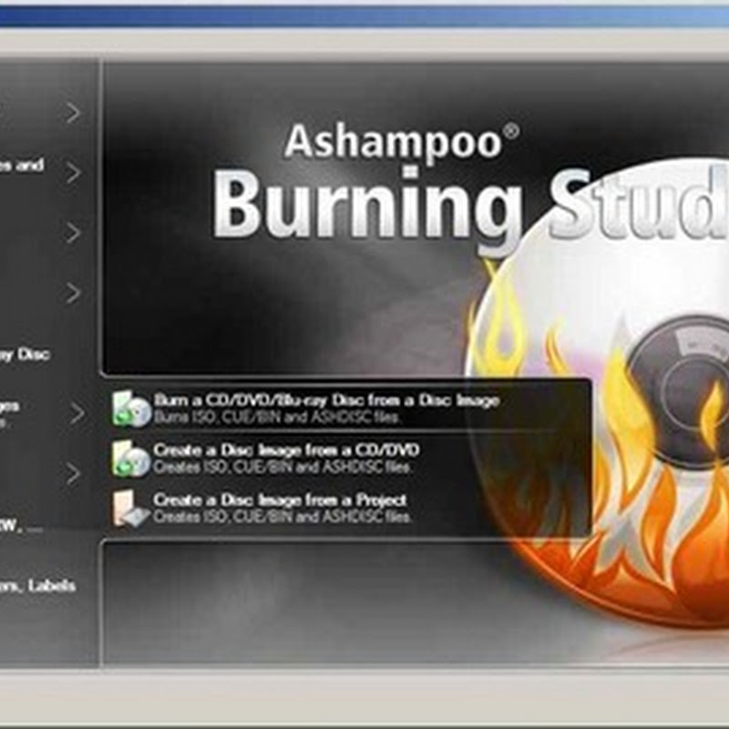 Linux, Tutorial, Software Download and Photos: How to burn ISO file into CD using  Ashampoo Burning Studio 10