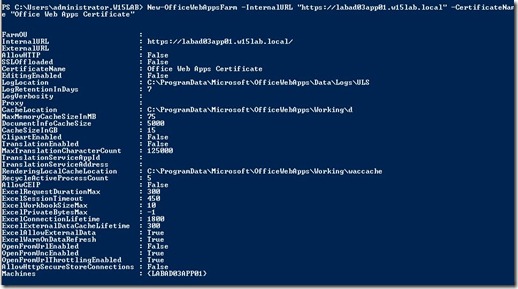 Lync 2013 - OWA - PS create Lync 2013 - OWA - PS create