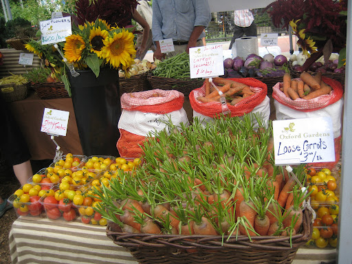 The Wednesday afternoon Farmers' Market showed what an important role nature plays in people's everyday lives in Boulder.