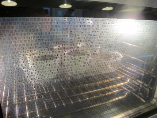 And they're in the oven!