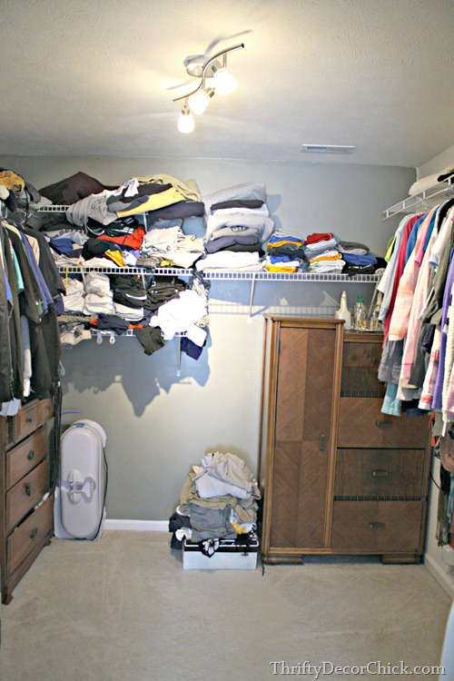 closet makeover