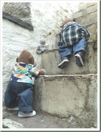 Steps in Brixham 1