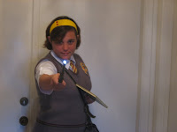 Erika as Hermione Granger for Haloween!