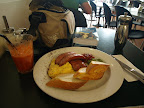A breakfast at Dezingoff, a restaurant that recommended by Lonely Planet's author. Located in Ponsonby.