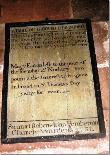 mary EAton plaque 1731