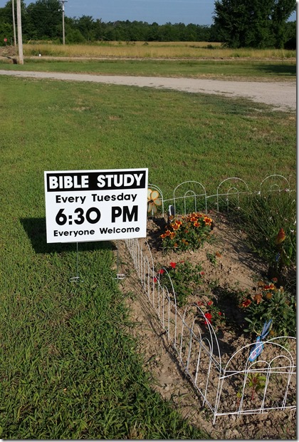 bible study sign