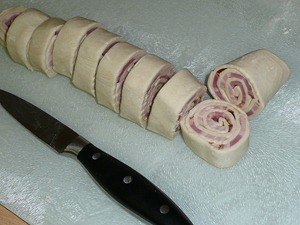 Булочки с беконом