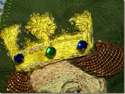 Beaded crown