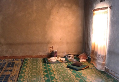 Prayer Room in Kigali, Rwanda Yearly Meeting